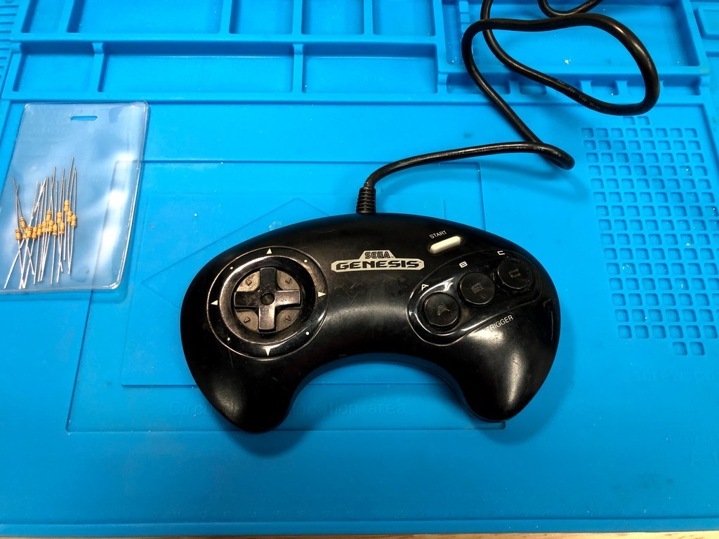 Genesis Vectrex Controller