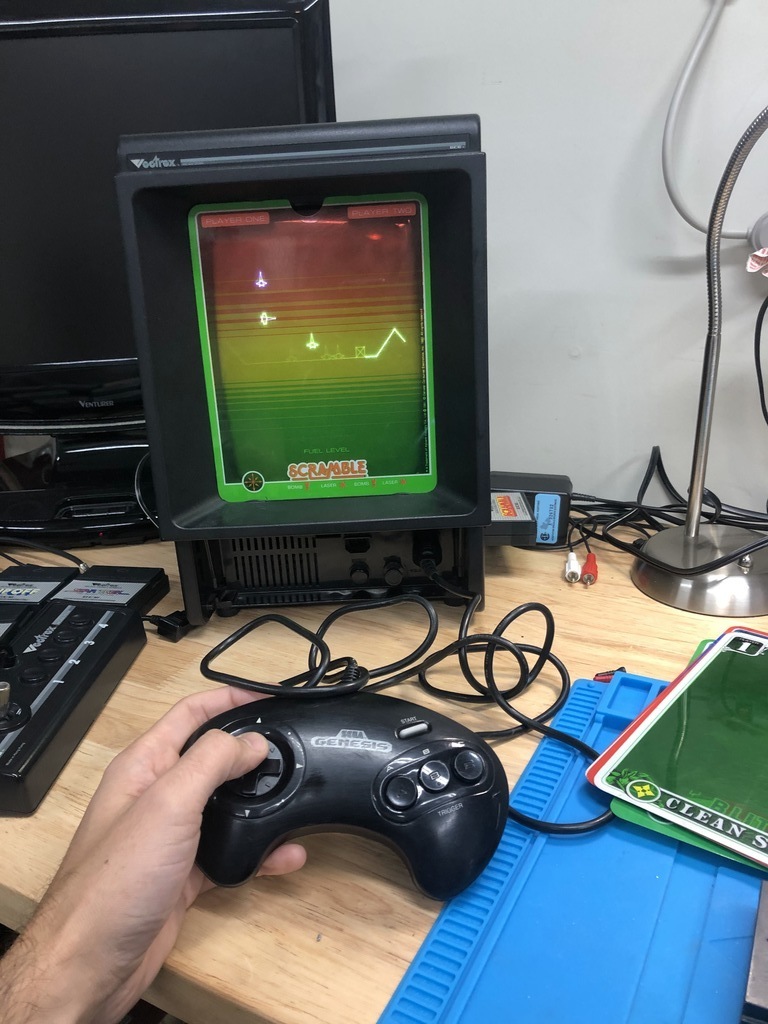 Genesis Vectrex Controller